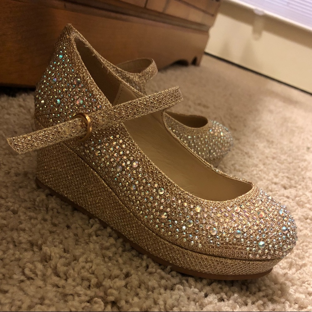 Rhinestone wedges
